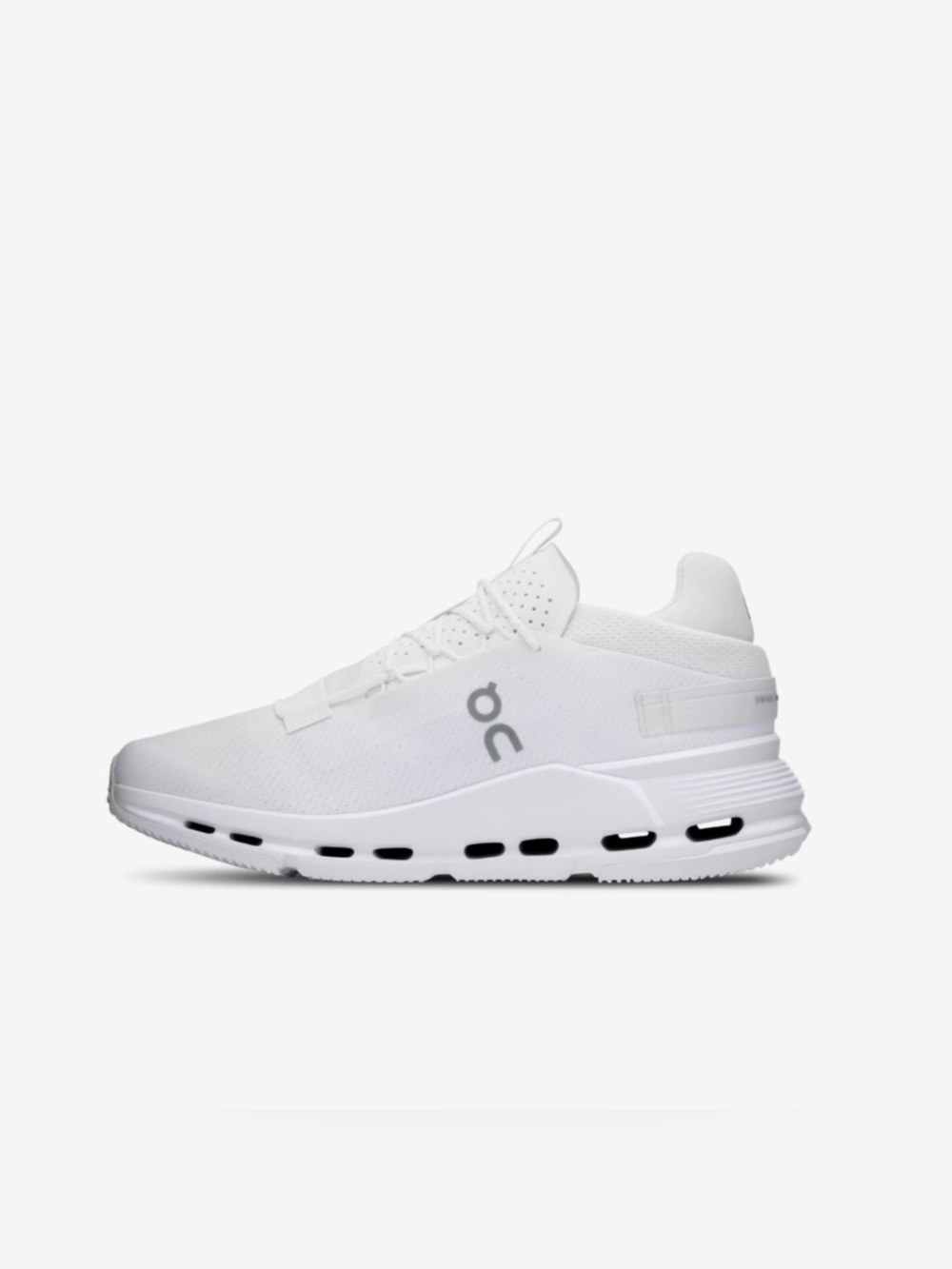 On Cloudnova 2  Women's Running Shoes  All White